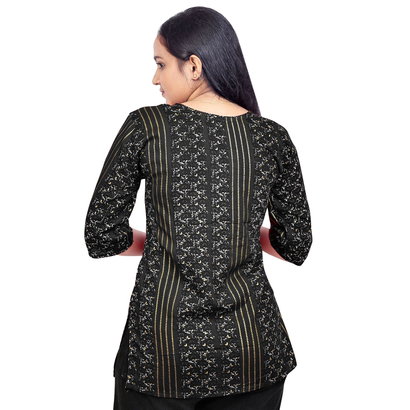 Girls Cotton Embroidred Stylish Floral Design Casual & Festive Wear Top For Girls & ladies