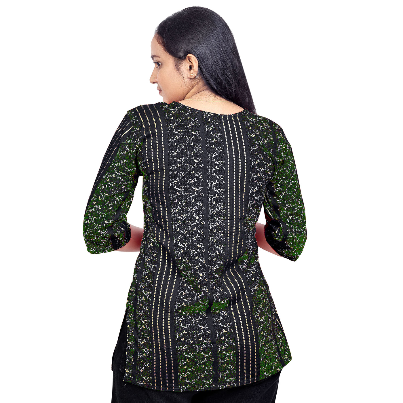 Girls Cotton Embroidred Stylish Floral Design Casual & Festive Wear Top For Girls & ladies